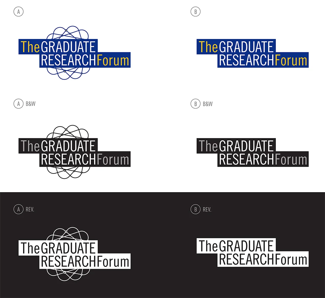 The Graduate Research Forum — logo 3